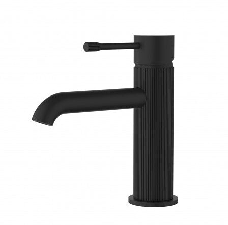 Ikon Linie Brushed Nickel/Matt Black/Gunmetal Grey/Brushed Gold Solid Brass Basin Mixer - HD reno
