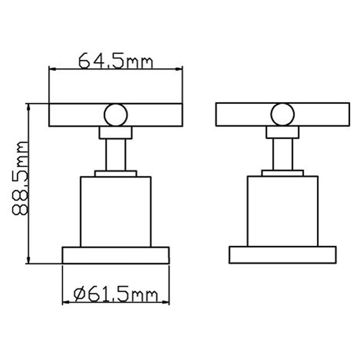 PLNZ Range Tapware - Basin, Bath, Washing Machine, Shower and Wall Taps Sets - HD reno