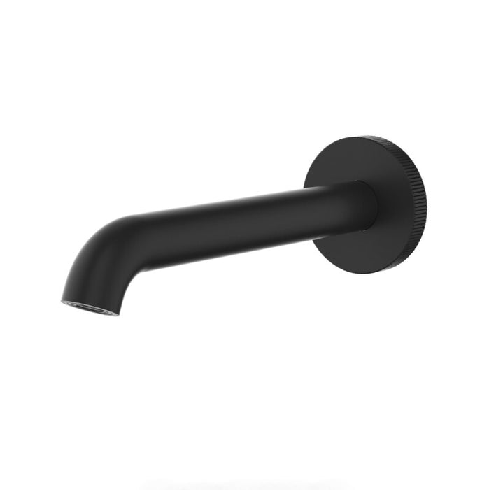 220mm Ikon Linie Brushed Nickel/Matt Black/Gunmetal Grey/Brushed Gold Solid Brass Round Spout - HD reno