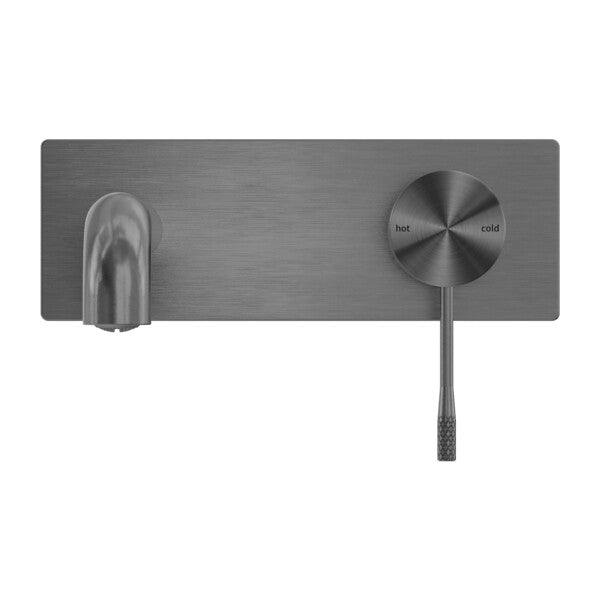 120mm Nero Opal Brushed Nickel Graphite Brushed Gold Brushed Bronze Wall Basin/Bath Mixer