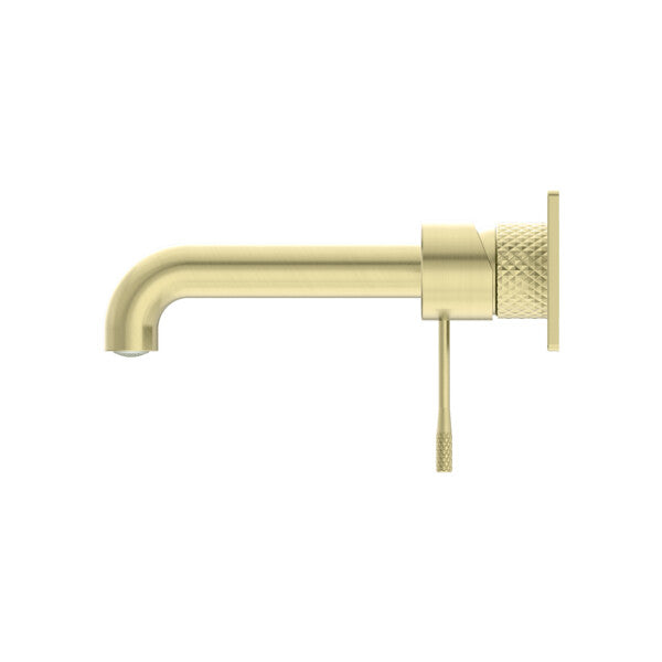 120mm Nero Opal Brushed Nickel Graphite Brushed Gold Brushed Bronze Wall Basin/Bath Mixer