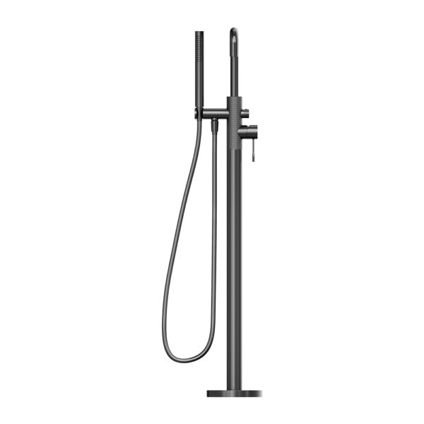 Nero Opal Graphite Brushed Gold Brushed Nickel Brushed Bronze Brass Freestanding Bath Mixer With Hand Floor Mounted Showers
