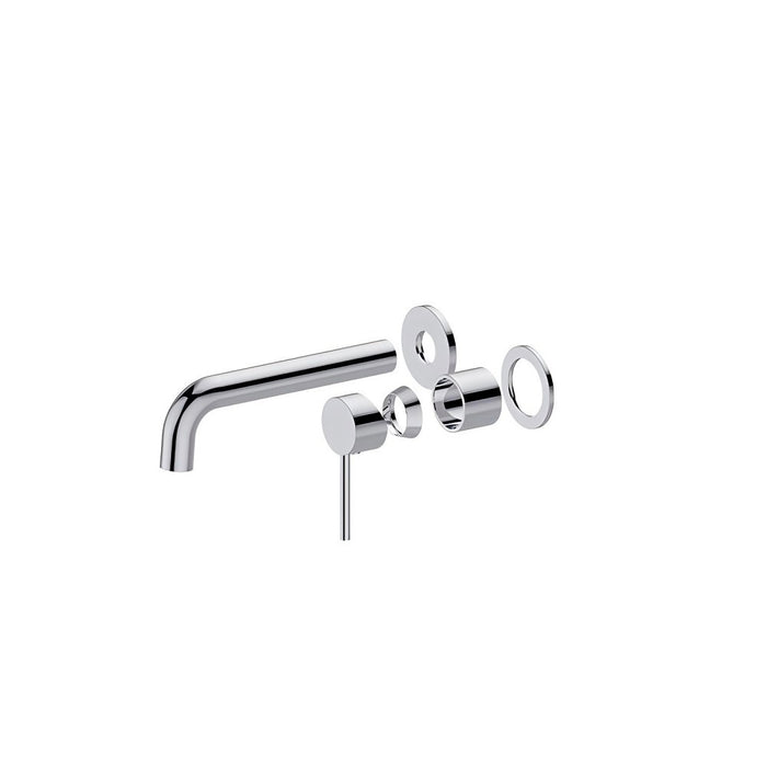 BK MORGAN RUND Chrome/Matt Black/Brushed Nickel/Brushed Gold/Brushed Bronze/Brushed Gun Metal Premium Brass Basin/Bath Mixer Set Trim Kit - HD reno