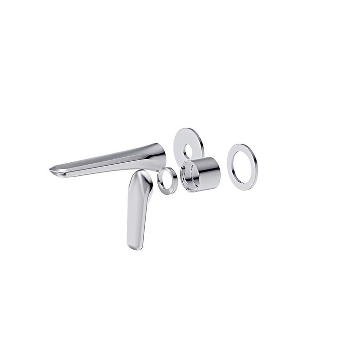 BK BERLIN Premium Brass Wall Basin/Bath Mixer With Spout Trim Kit - HD reno