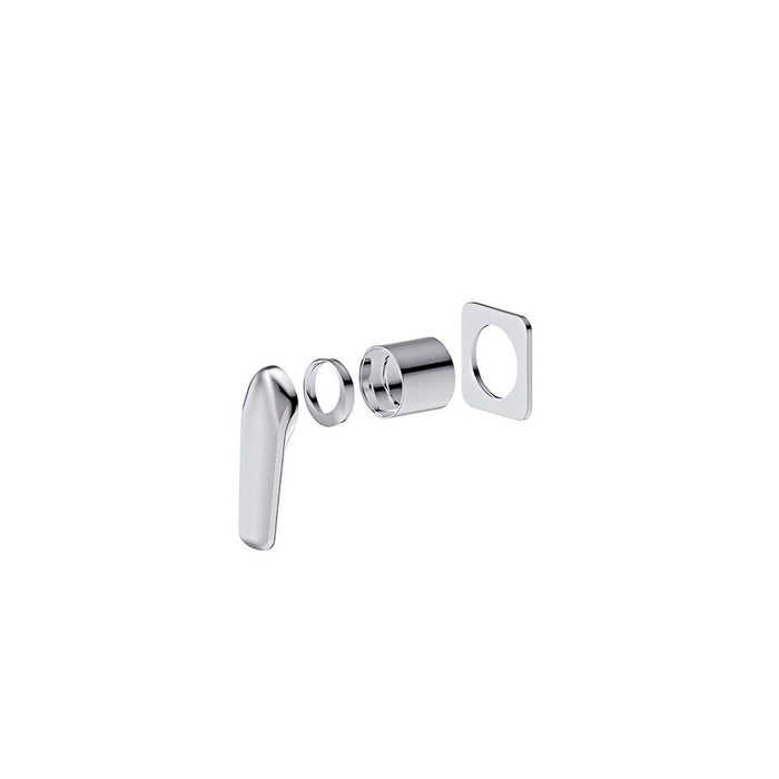 BK BERLIN SQ Premium Brass Bath/Shower Mixer Trim Kit - HD reno