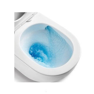 670*360*850mm Unicasa Berlin High Gloss White/Matt Black/Matt White Ceramic Rimless Tornado Back To Wall Toilet
