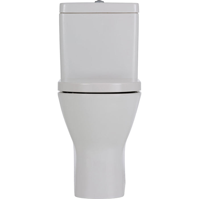 665*370*850mm Fienza RAK Resort Rimless Gloss White Ceramic Top Inlet Back To Wall Toilet