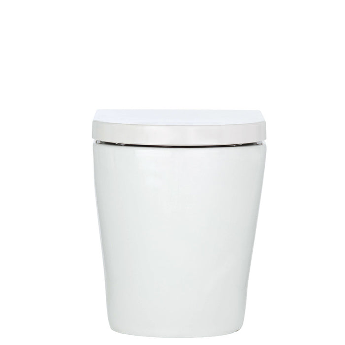 570*360*430mm Fienza KoKo Matt White Rimless Ceramic Wall-Faced Toilet