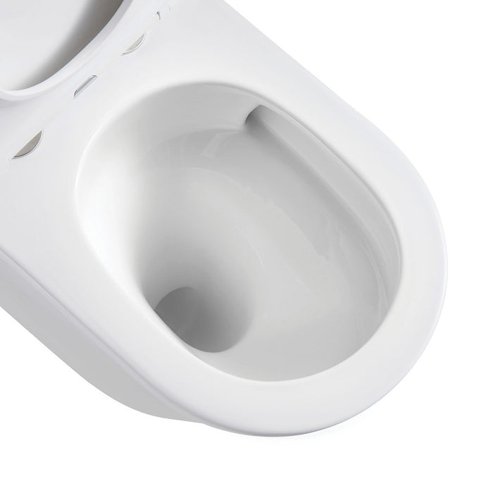 570*360*430mm Fienza KoKo Gloss White Rimless Ceramic Wall-Faced Toilet