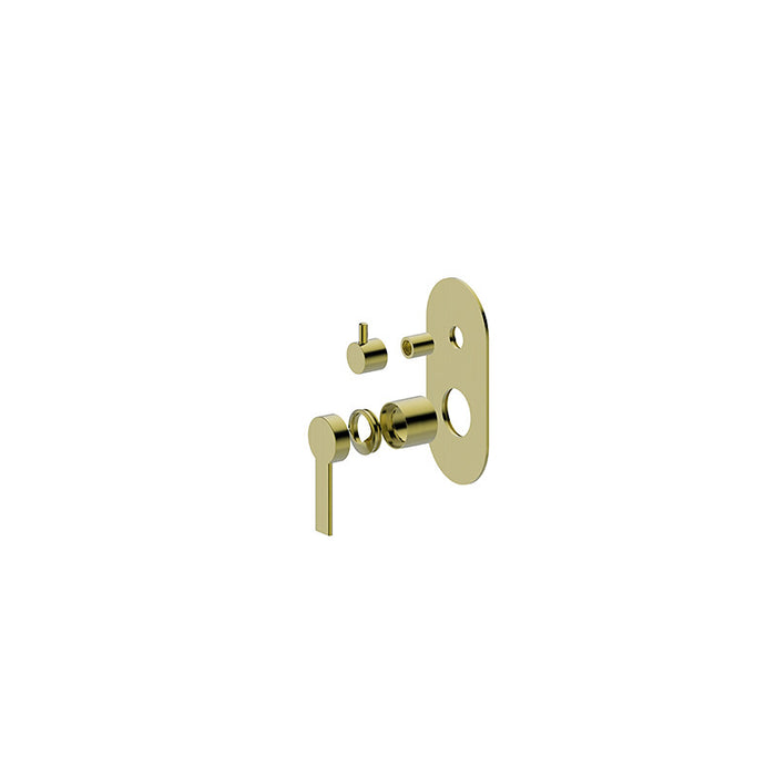 BK IRIS Premium Brass Divertor Shower Mixer Trim Kit - HD reno