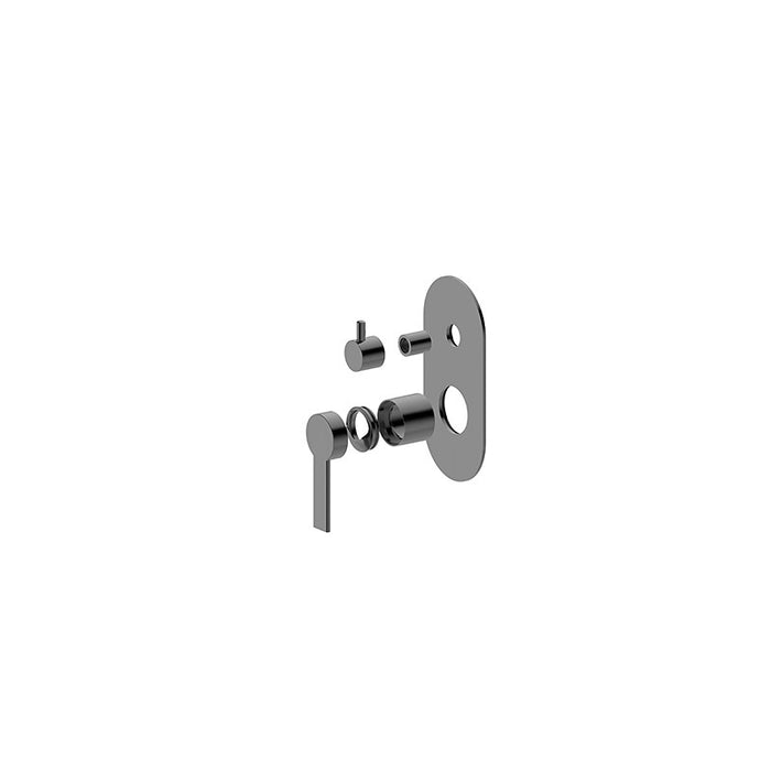 BK IRIS Premium Brass Divertor Shower Mixer Trim Kit - HD reno