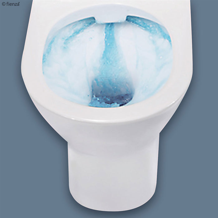 550*360*400mm Fienza RAK Resort Rimless Gloss White Wall Faced Toilet