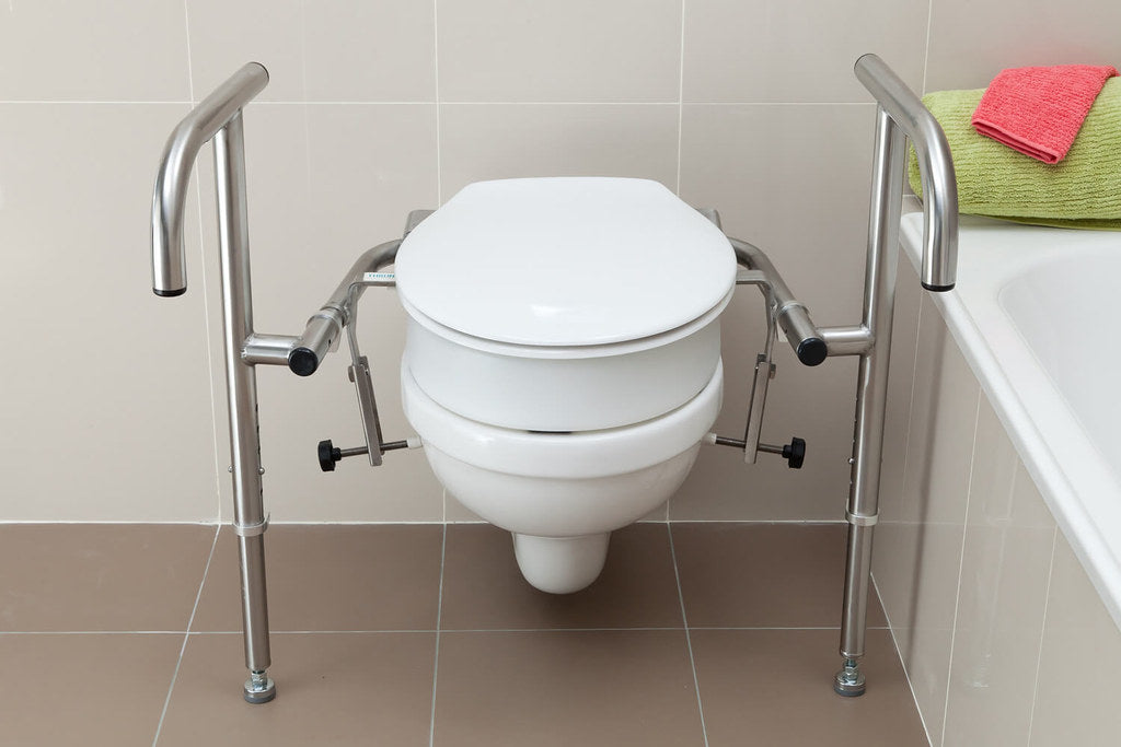 Throne Stainless Steel Bariatric Rails Model - HD reno