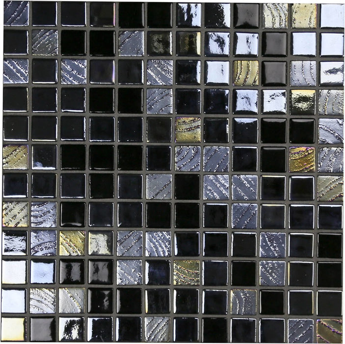 495*312mm Standard Aus Design Black Russian Standard Mosaic Tile 2m2/pack