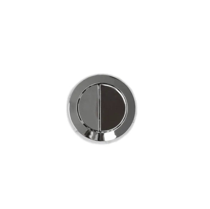 INS Round Chrome Toilet Flush Button