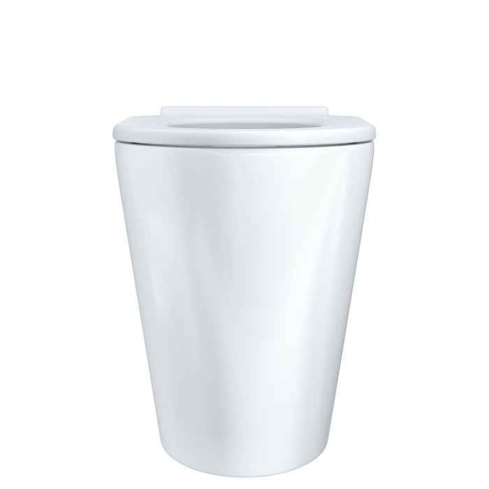 800*365*465mm Fienza Isabella Care Gloss White Rimless Grey/White/Black/Blue Seat Wall Faced Toilet