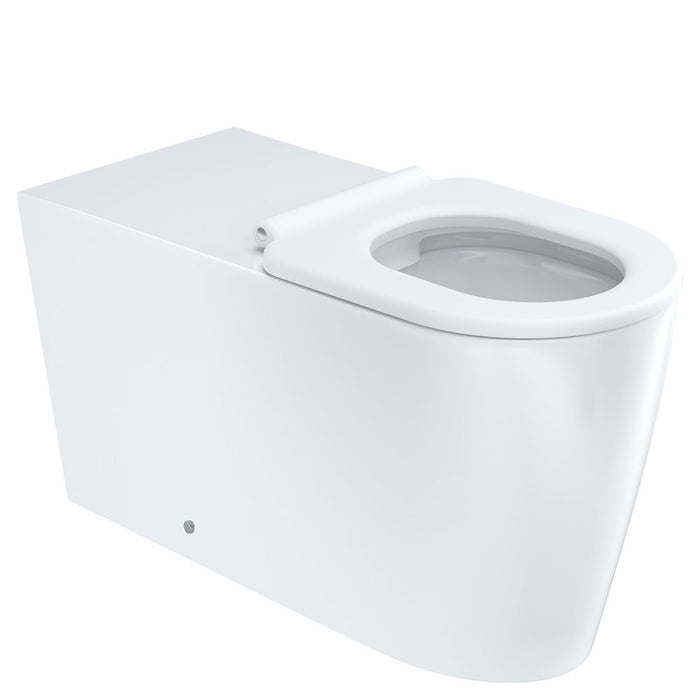 800*365*465mm Fienza Isabella Care Gloss White Rimless Grey/White/Black/Blue Seat Wall Faced Toilet