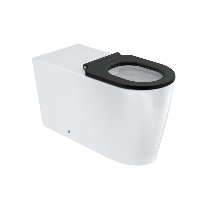 800*365*465mm Fienza Isabella Care Gloss White Rimless Grey/White/Black/Blue Seat Wall Faced Toilet