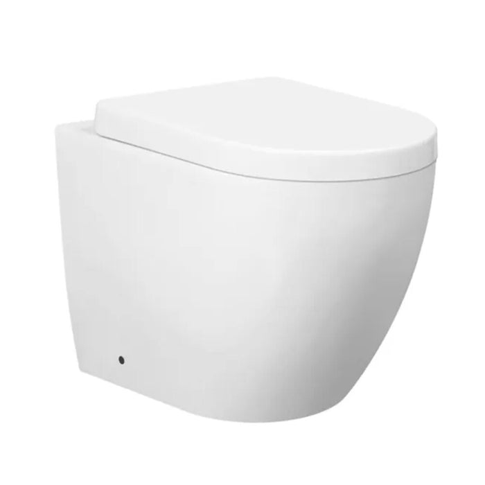 560*365*375mm Inspire Voghera Gloss White Rimless Standard/Slim Seat Wall Faced Pan