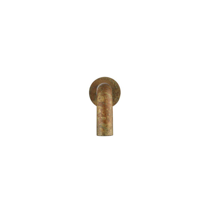 220mm Bella LVB Mica Living Brass Curved Bath/Basin Spout - HD reno