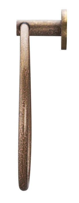 Mica Living Brass Towel Ring - HD reno