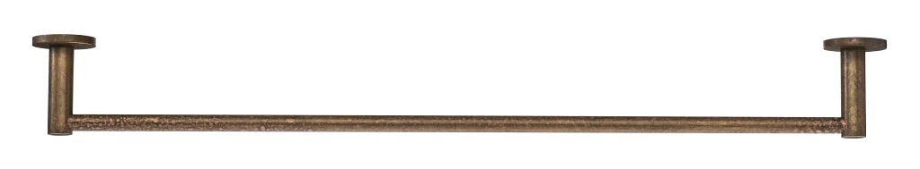 800mm Mica Living Brass Mica Single Towel Rail - HD reno