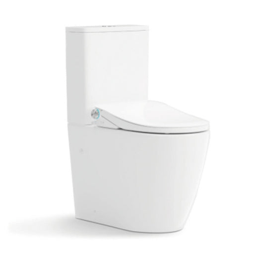 655*375*870mm Lafeme Thea Standard-Vega Gloss White Rimless Tornado Back To Wall Smart Toilet - HD reno