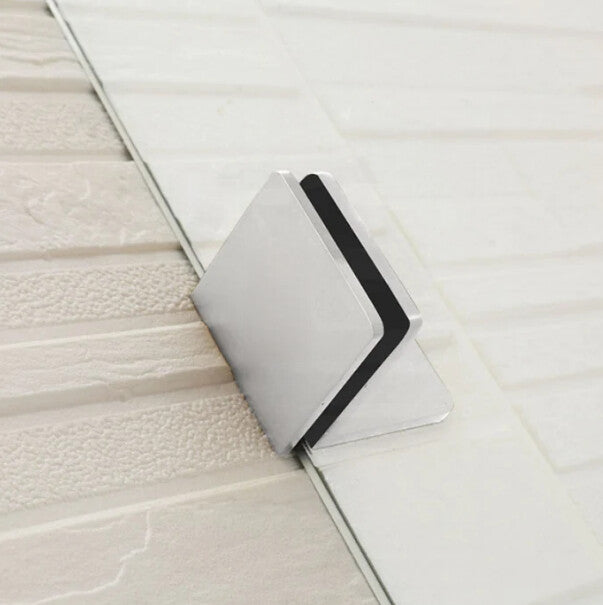 900-1000mm Covey Frameless Tempered Fluted Glass Arch Top Single Panel Chrome Black Brushed Nikle Shower Screens - HD reno