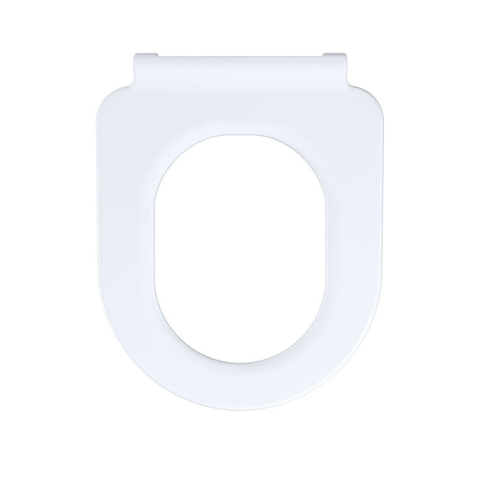 445*360*50mm Fienza Delta Care Gloss White/Matt Black/Gloss Grey/Gloss Blue Toilet Seat