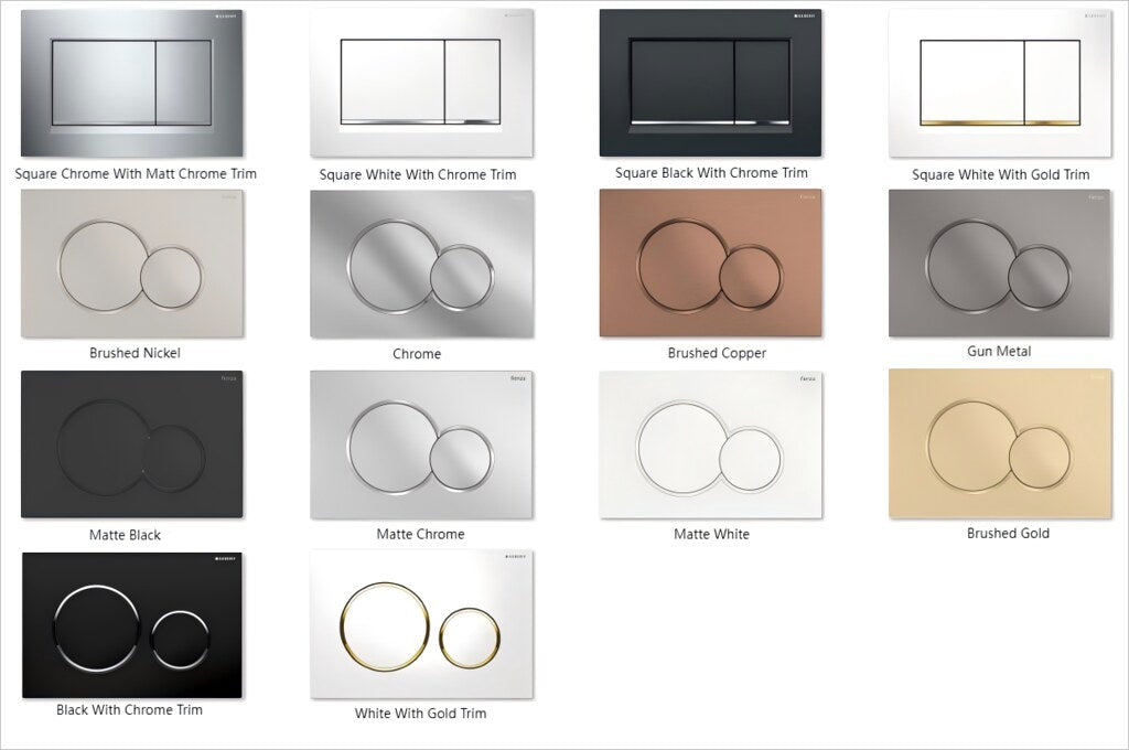 Geberit Sigma Push Plates