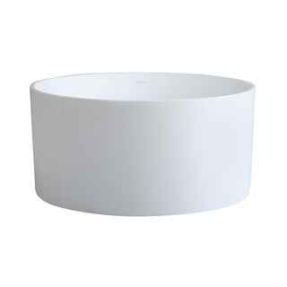 1280*1280*595mm Poseidon CETO Como Gloss White Round Acrylic Freestanding Bathtub