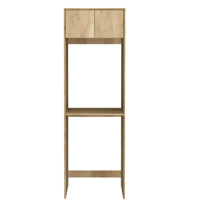 2100*650*700mm Otti Byron/Bondi Natural Oak Moisture Resistant Plywood Floor Standing Tall Washing Machine Cabinet