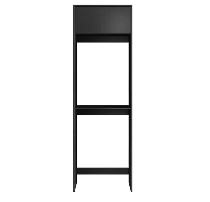 2100*650*700mm Otti Byron/Bondi Black Oak Moisture Resistant Plywood Floor Standing Tall Washing Machine Cabinet