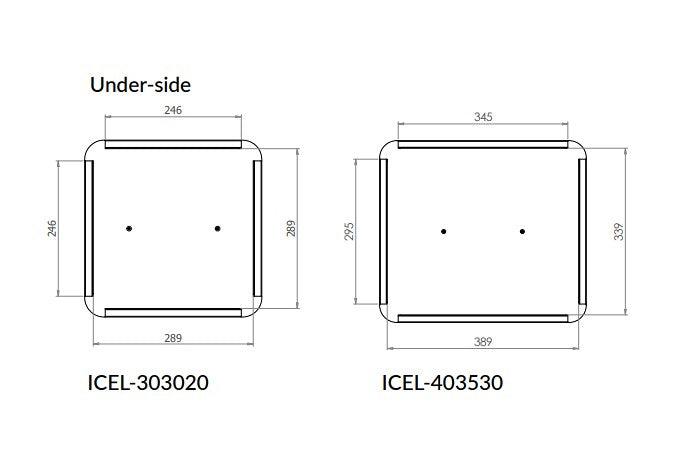 Ice Well Lid (Suits ICE-403530 - ICEDI-403530) - HD reno