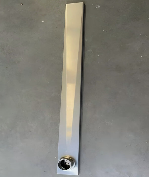 800-1200mm Chrome Stainless Steel Centain/Side Drainer Bathroom Linear Floor Waste