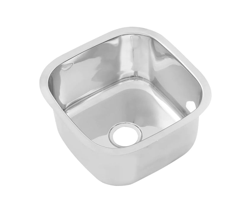 304 Grade Stainless Steel Pressed Sink Bowl (330W x330D x210H) - HD reno