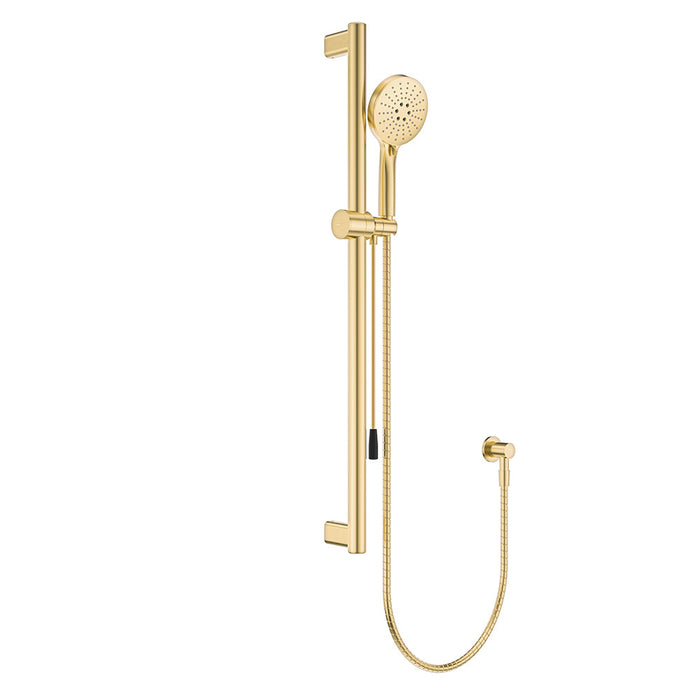 Fienza Care Round Rail Shower With Push/Pull Slider