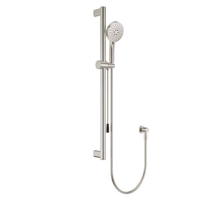 Fienza Care Round Rail Shower With Push/Pull Slider
