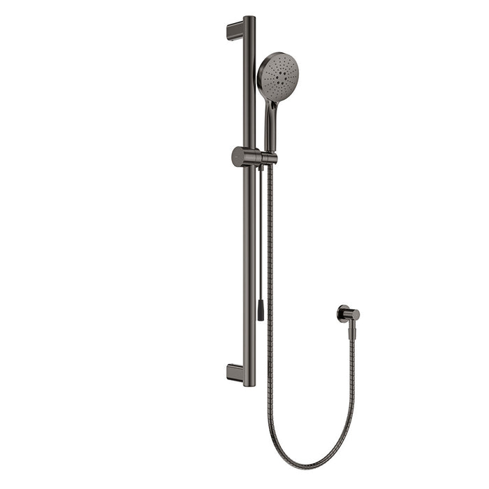 Fienza Care Round Rail Shower With Push/Pull Slider