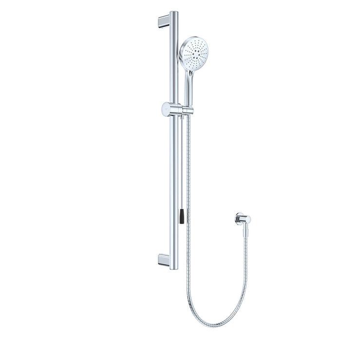 Fienza Care Round Rail Shower With Push/Pull Slider