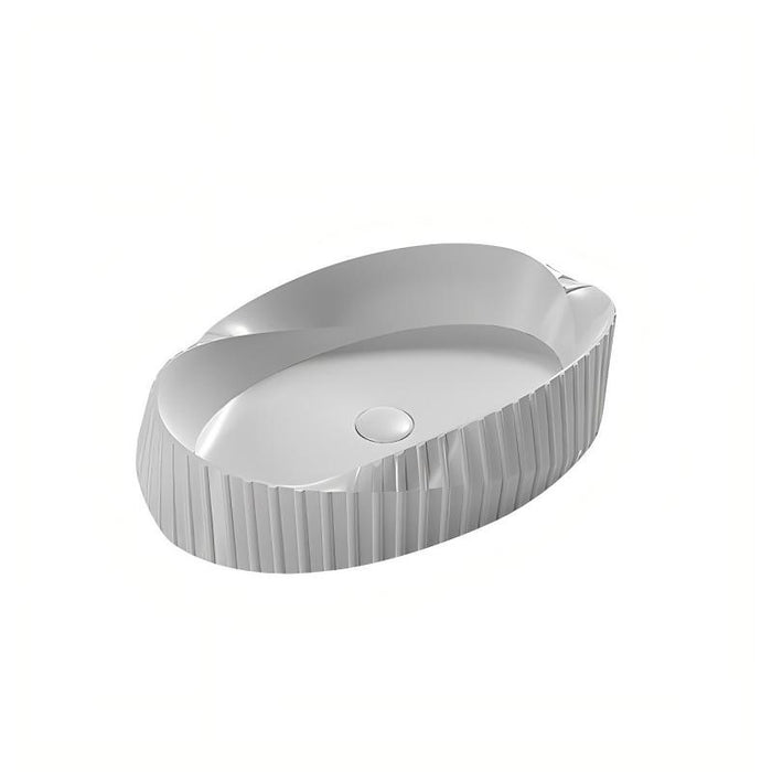 600*385*135mm Infinity Gloss White/Grey/Matt White/Matt Black Ceramic Above Counter Basin