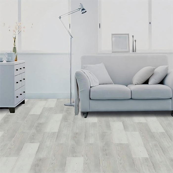 ECO Ornato XXL Hybrid Floorboards Coastal Seashell White