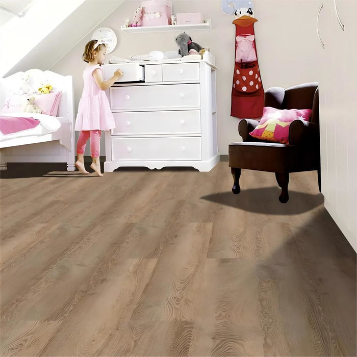 ECO Ornato XL Hybrid Floorboards Coastal Walnut Brown