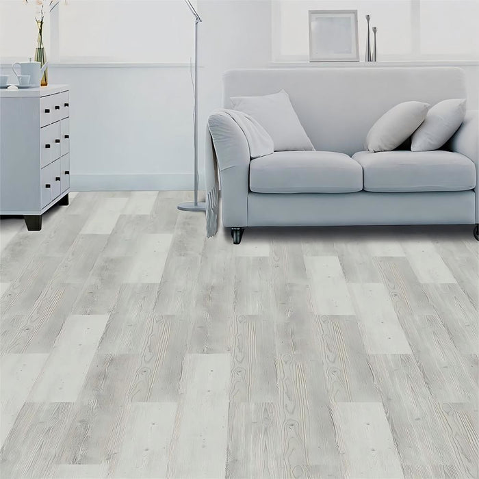 ECO Ornato Urban Hybrid Floorboards Coastal Seashell White L