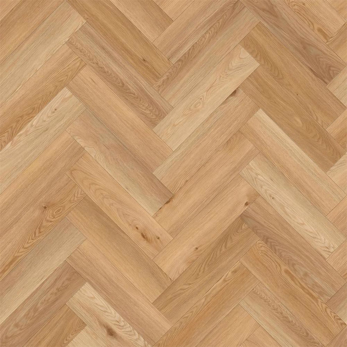 ECO Ornato Herringbone Hybrid Floorboards Coastal Oak Saffron