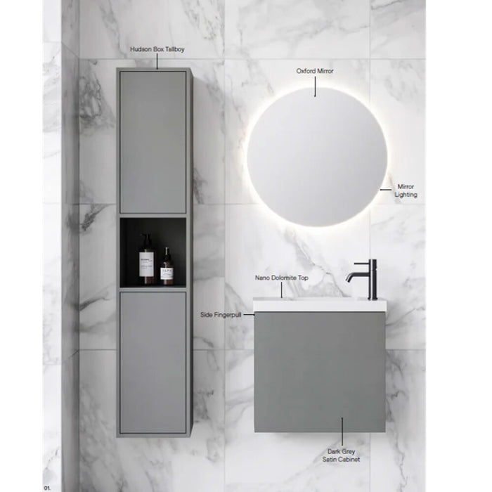 400-550*220*545mm Timberline OLLIE Single Bowl Wall Hung Vanity