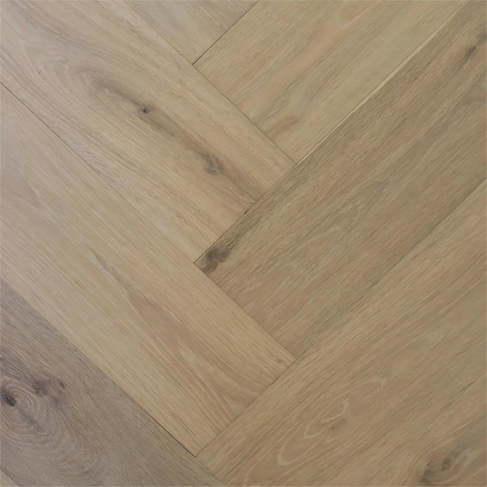 ECO Swish Oak Natura Herringbone Floorboards French Ghost Herringbone