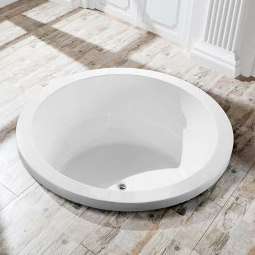 Lucena 1495*1495*490mm Gloss White Round Drop in Bath Tub - HD reno