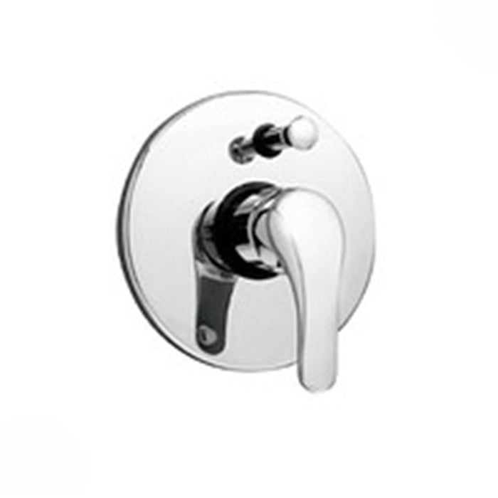 Chrome Helena Wall Mixer with Diverter
