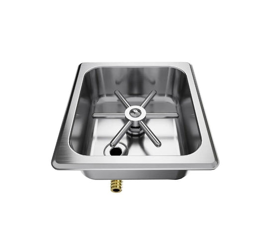 Glass/Milk Jug Rinser Compact. Including Drain Elbow - HD reno